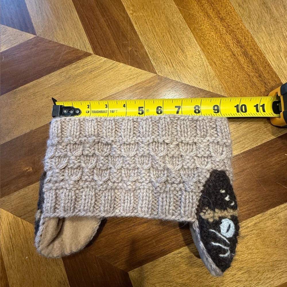 Andes Gifts Knit Cat Ear Warmer alpaca blend head band - Picture 7 of 8